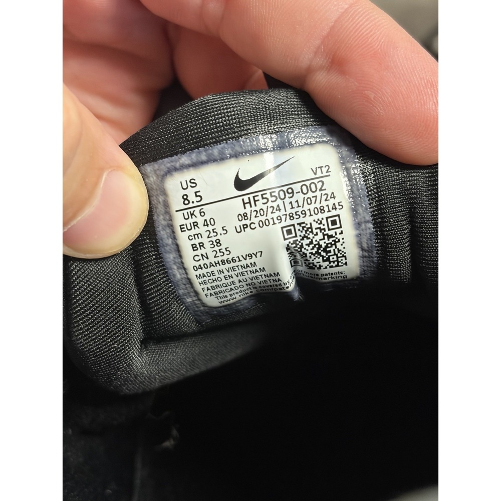 Nike Air Max DN8 Womens Size 8.5 Black Metallic Dark Grey Shoes HF5509-002 - Picture 7 of 8